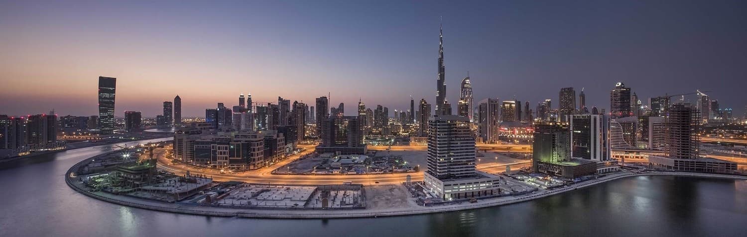 Dubai City Skyline